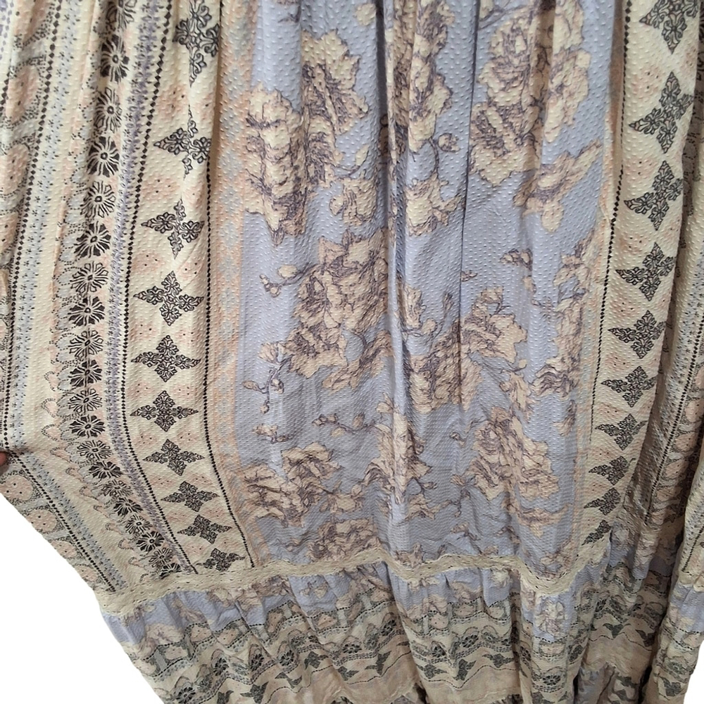 ✨2/$25 Altard State~Women Smock Neck Maxi Dress~Boho Sleeveless~Cottagecore~SM - Picture 5 of 11